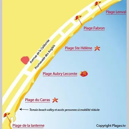 公寓 Beau A 50m De La